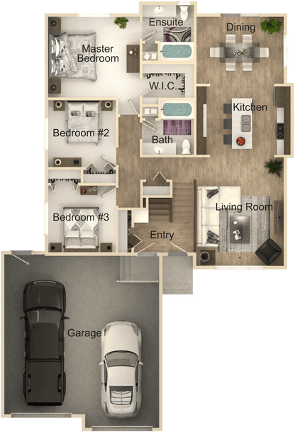 Lavender Lane House Kit - Home Kit