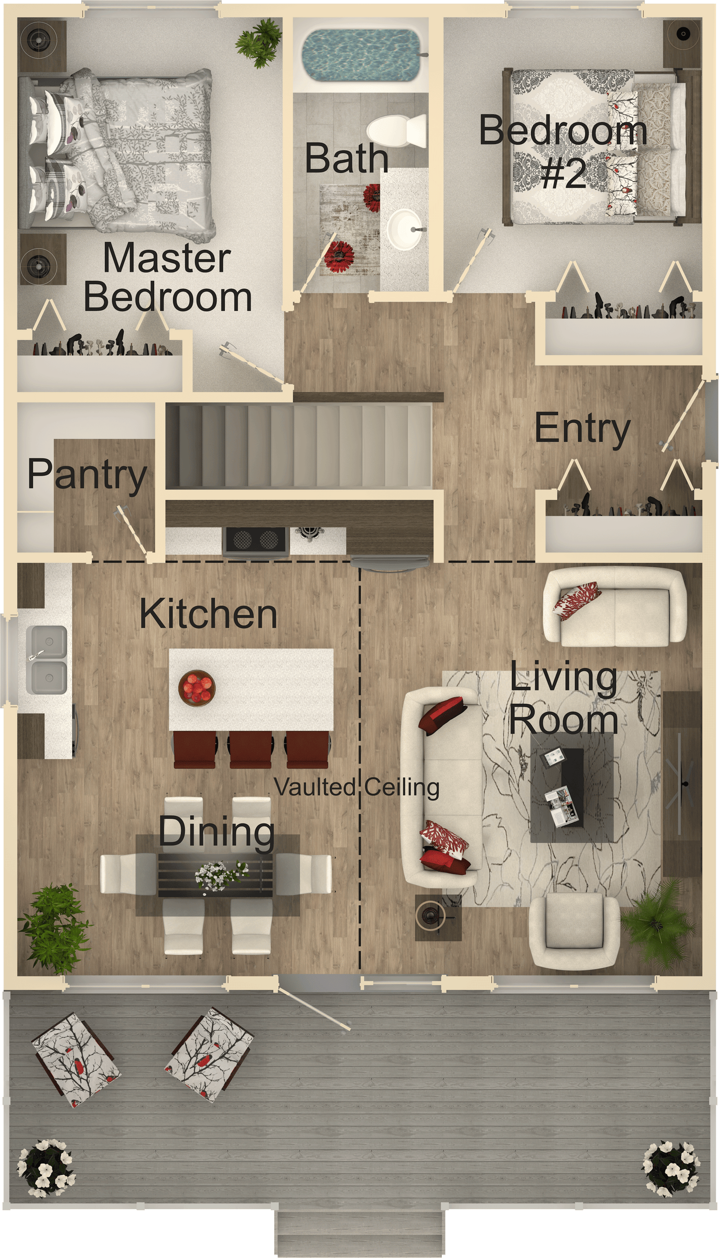 The Liberty House Kit (2 bed 1 bath)