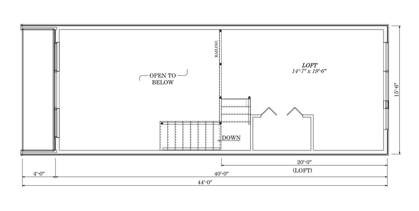 The Lake Louise Cabin (1 bed 1 bath plus loft)