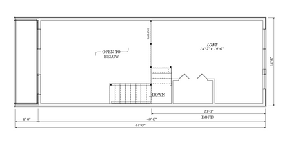 The Lake Louise Cabin (1 bed 1 bath plus loft)
