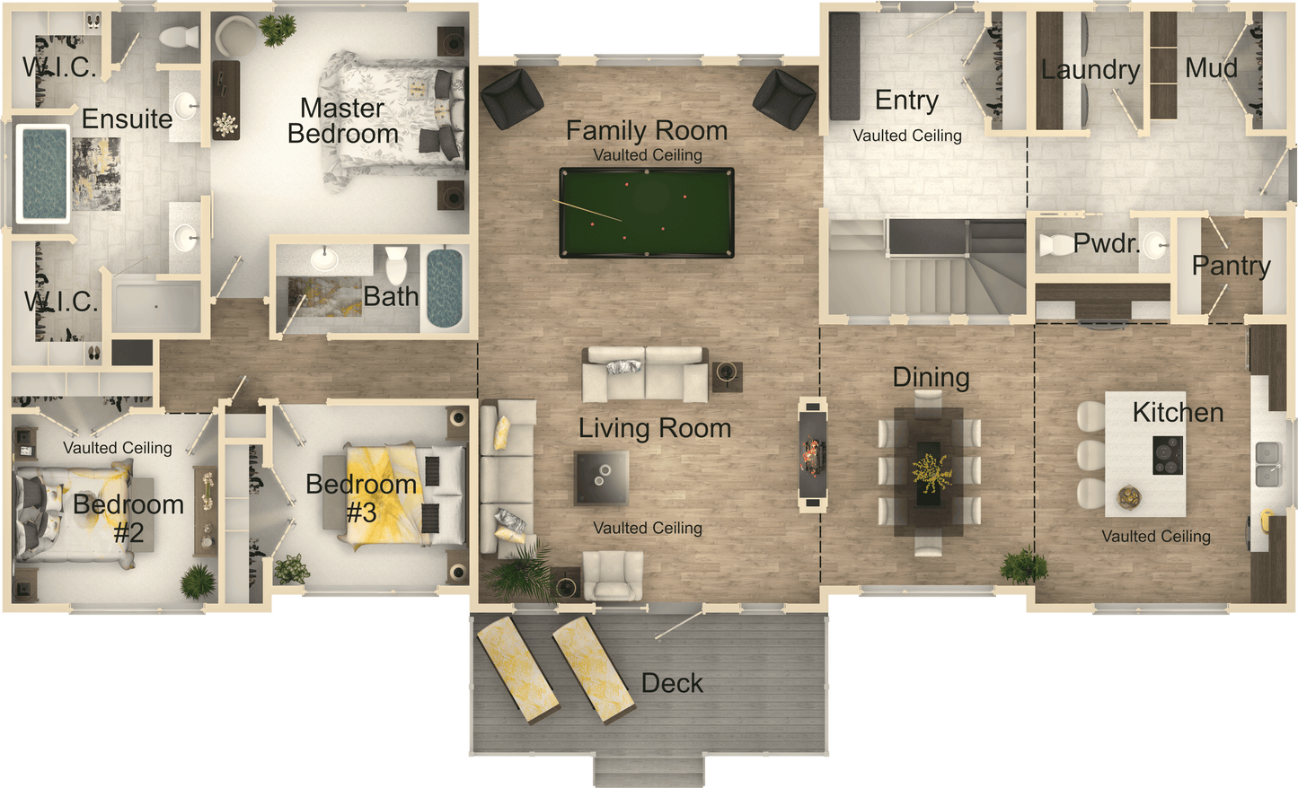 Manitoba House Kit (3 bed 2.5 bath)