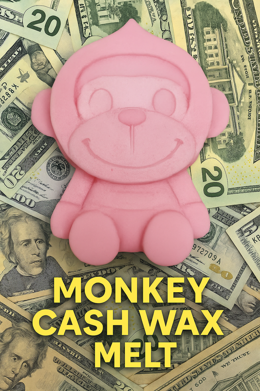 GIANT MONKEY CASH WAX MELT (WORLD'S LARGEST)