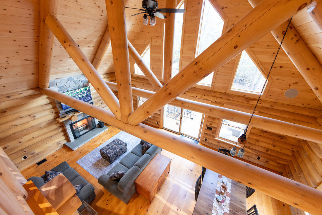 The Mountain Nest Cabin – Luxury Log Home Kit *