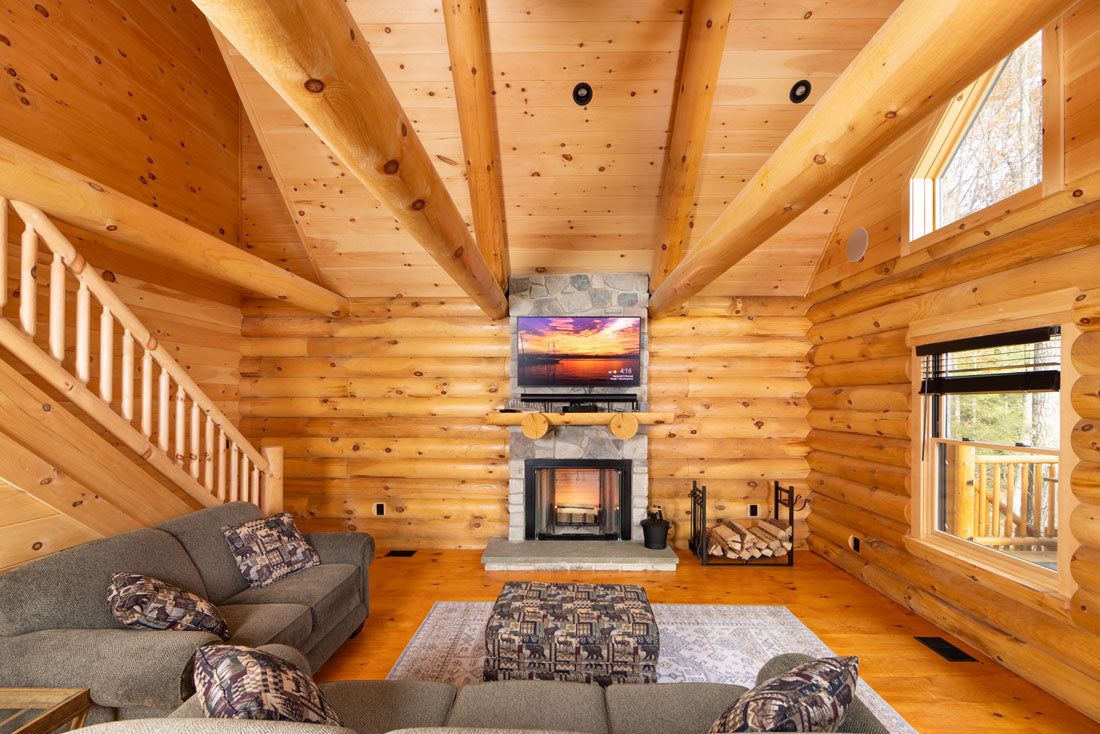 The Mountain Nest Cabin – Luxury Log Home Kit *