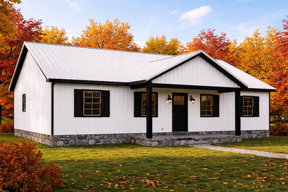 Blue Ridge Classic Affordable House Kit (3 bed 2 bath)