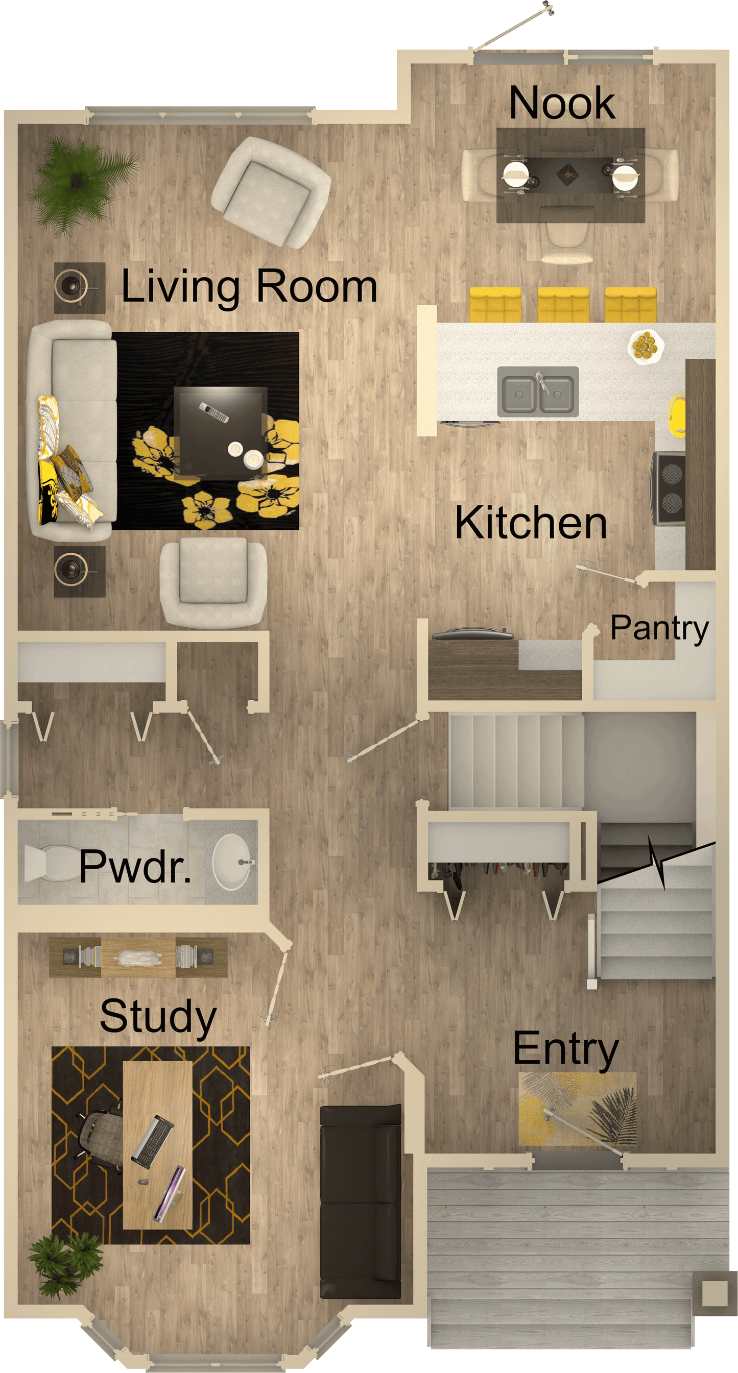 Palm Paradise House Kit (3 bed 2.5 bath)