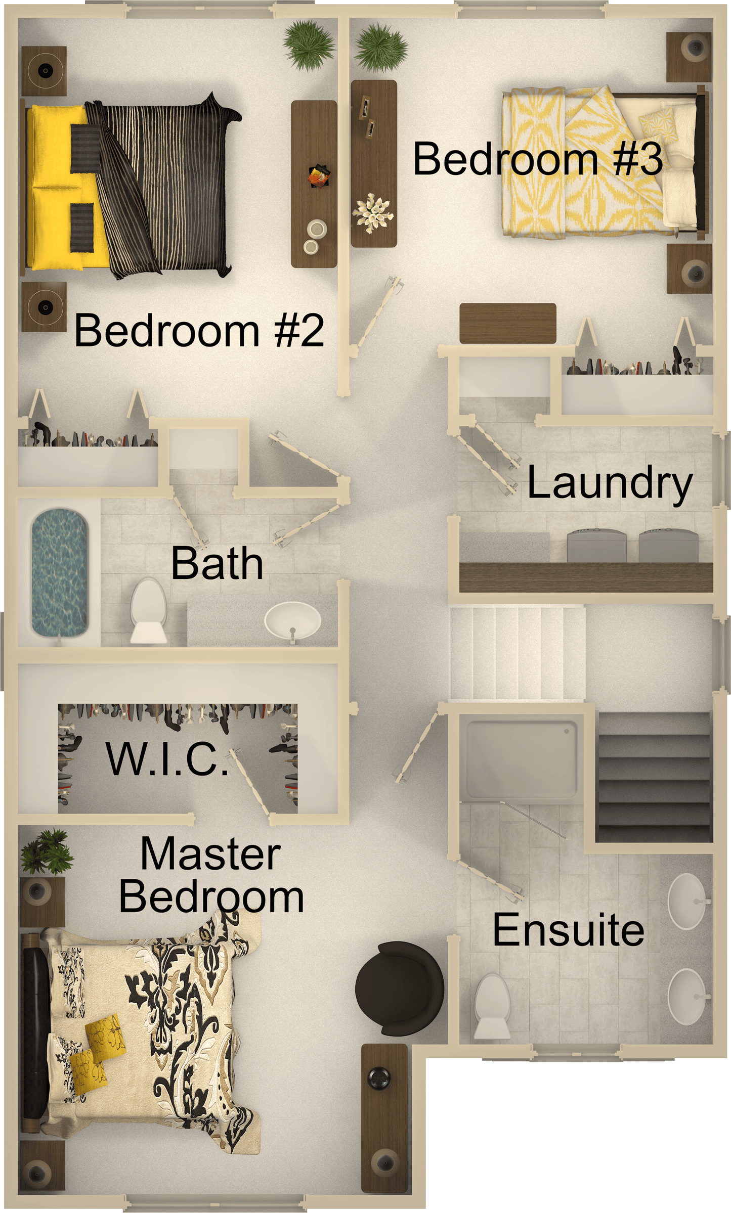 Palm Paradise House Kit (3 bed 2.5 bath)