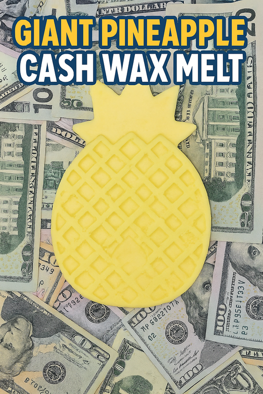 Giant Pineapple Shaped Cash Wax Melt