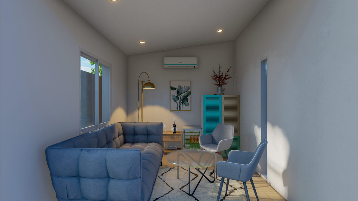 The Sunset Cove Steel House Kit