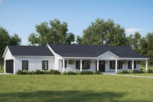 Praire Ridge 2.0 Affordable House Kit (3 bed 2 bath)