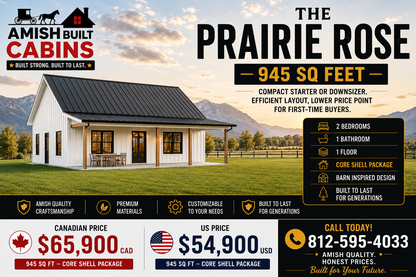 The Prairie Rose Barndominium Kit