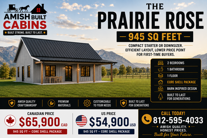 The Prairie Rose Barndominium Kit