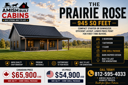 The Prairie Rose Barndominium Kit