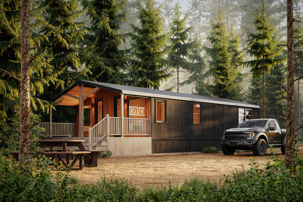 Prefab Modular Duplex (Great for rentals!) – Amish Built Cabins ...