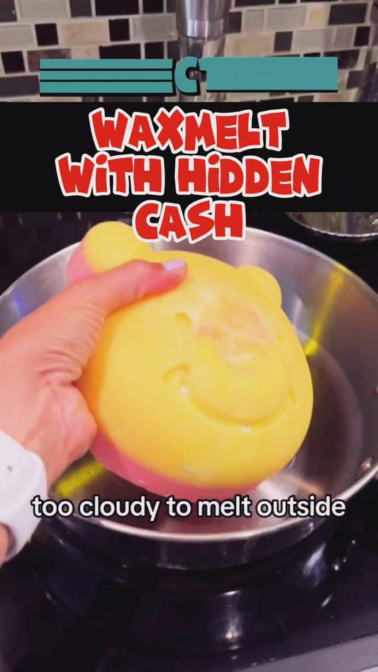 Giant Winnie the Pooh Inspired Cash Wax Melt