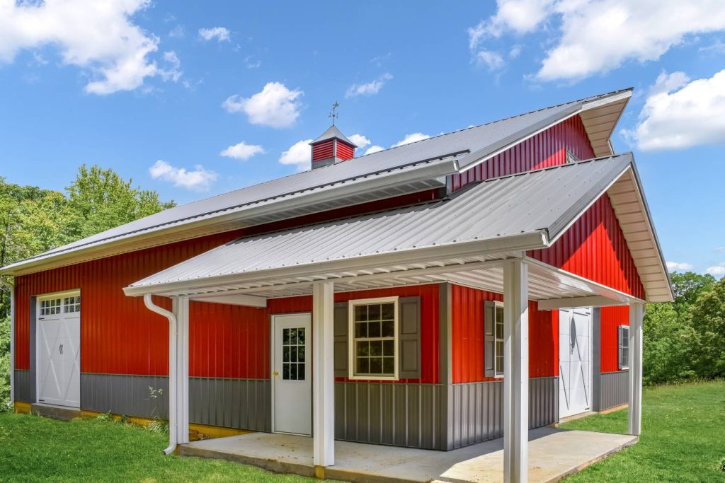 The Red Barn - 40 x 48 x 12