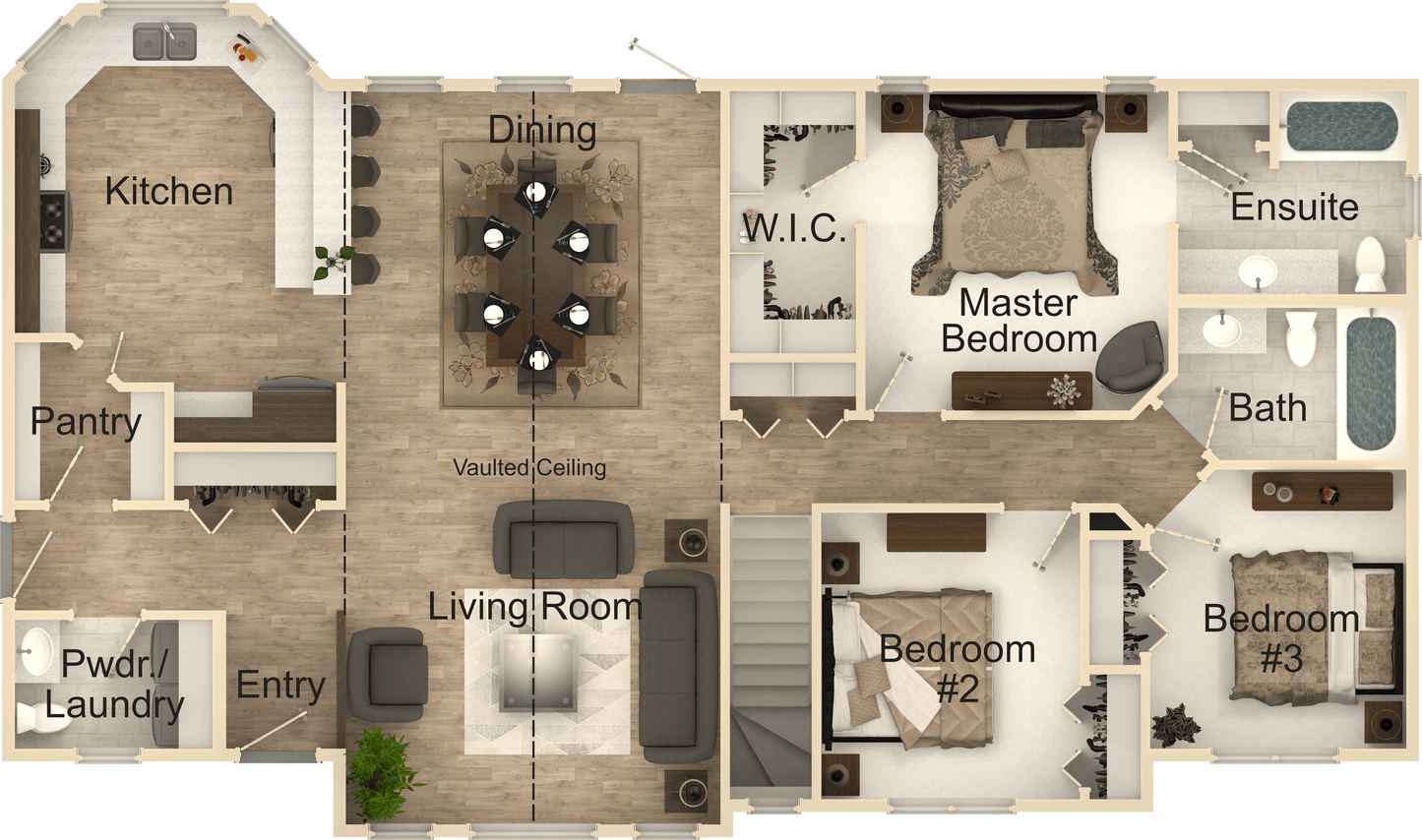 Riverstone Ridge House Kit (3 bed 2.5 bath)