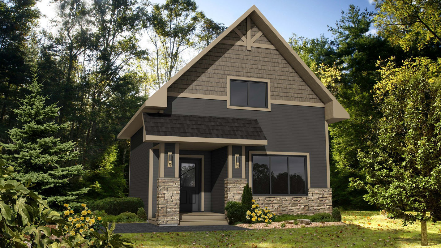 Rocky Crest House Kit - Home Kit – Amish Built Cabins