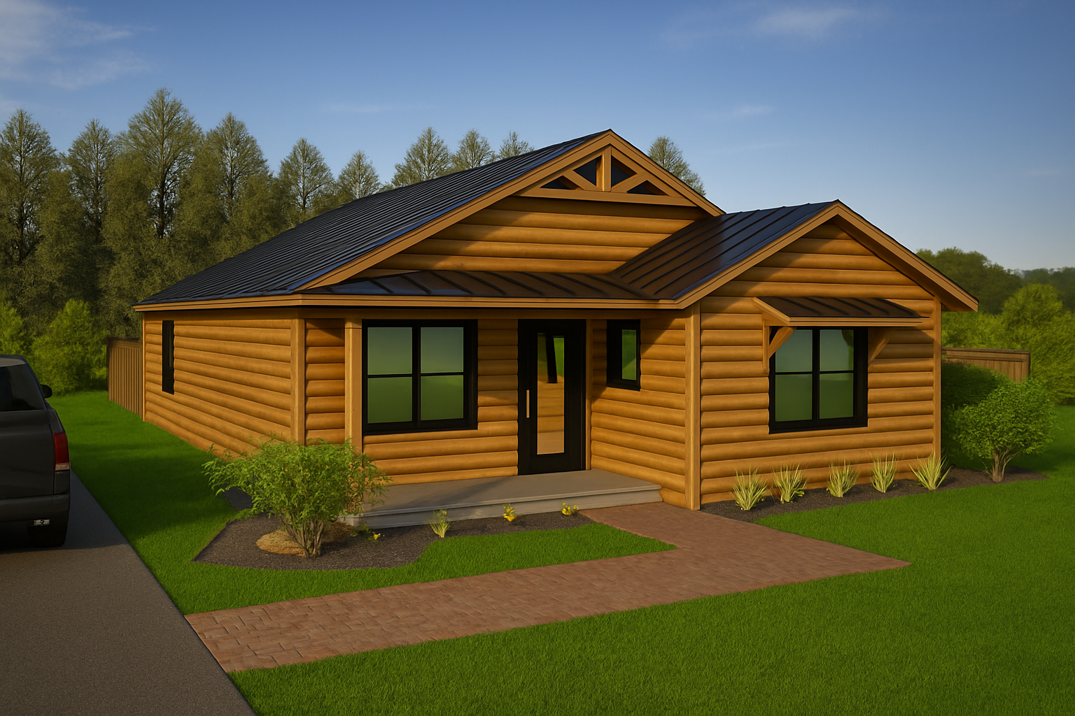 Cuvin Shell Amish-Built Modular Turnkey Cabins & Cabin Shells – Amish Built Cabins ...