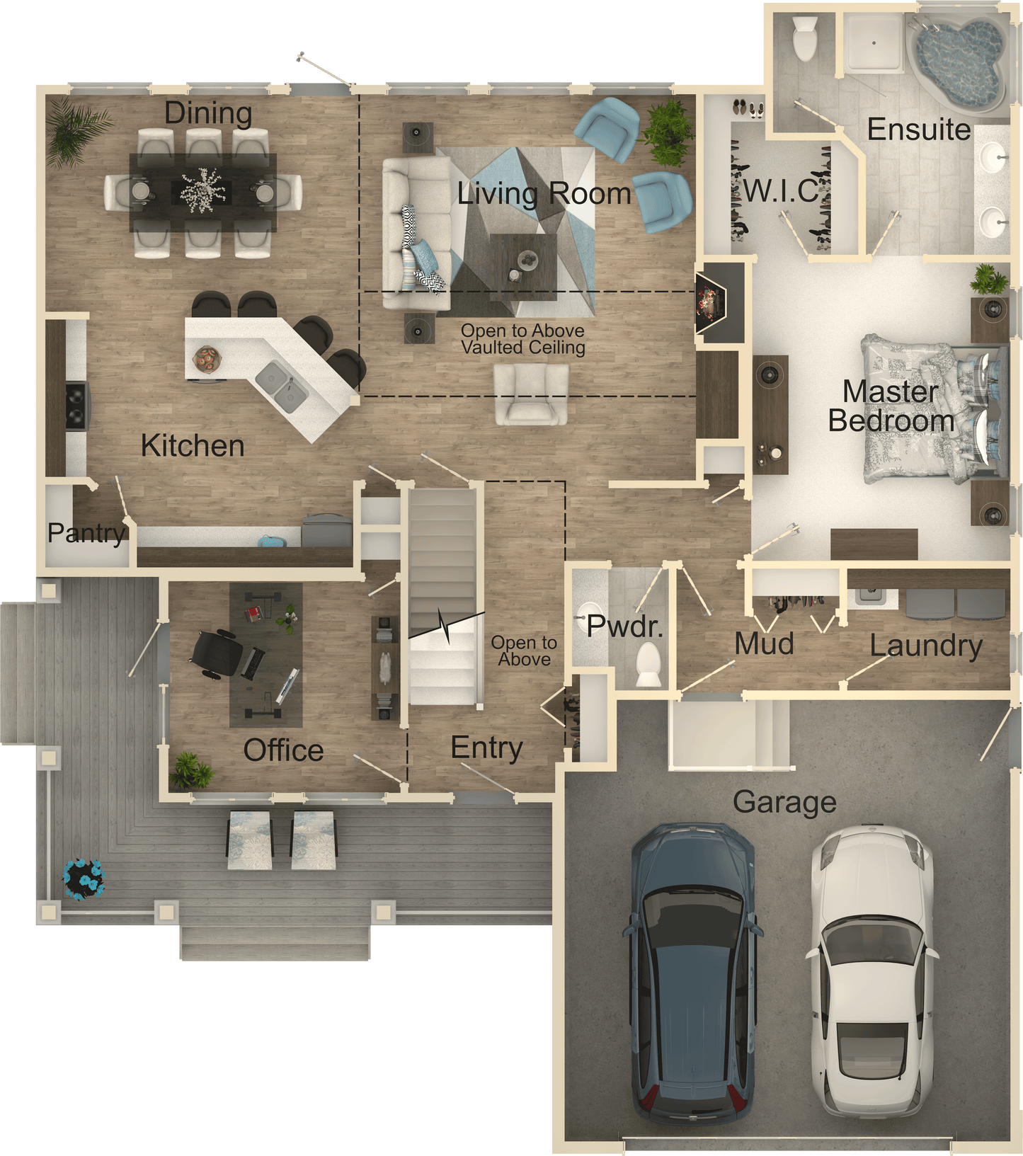 The Sapphire House Kit (4 bed 2.5 bath)