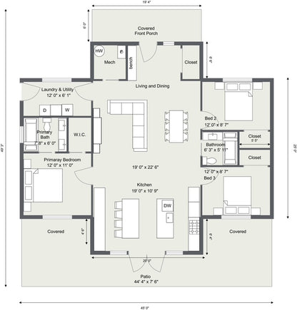 The Sierra Barndominium Kit