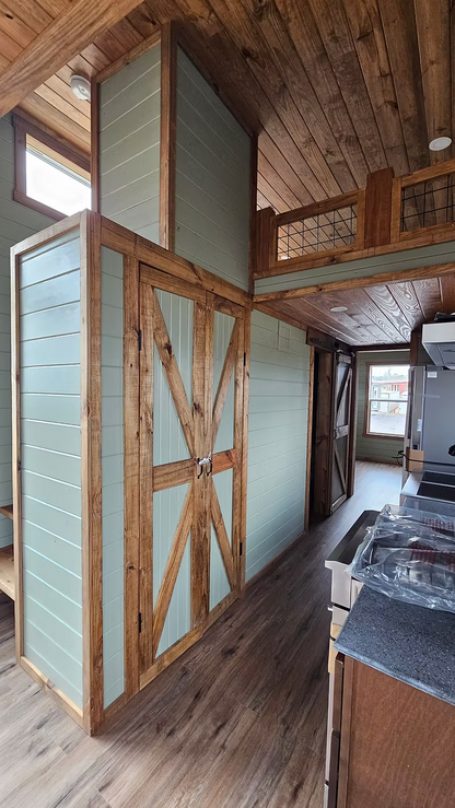 Monoslope Modular The Skyhaven – Modern Park Model RV with Loft And Monoslope Design ...