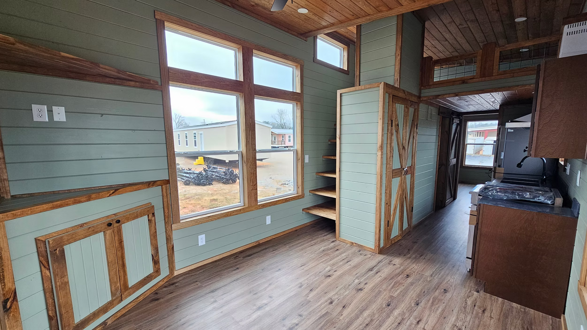 The Skyhaven – Modern Park Model RV with Loft And Monoslope Design ...