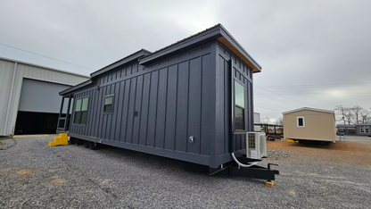 The Skyhaven – Modern Park Model RV with Loft And Monoslope Design
