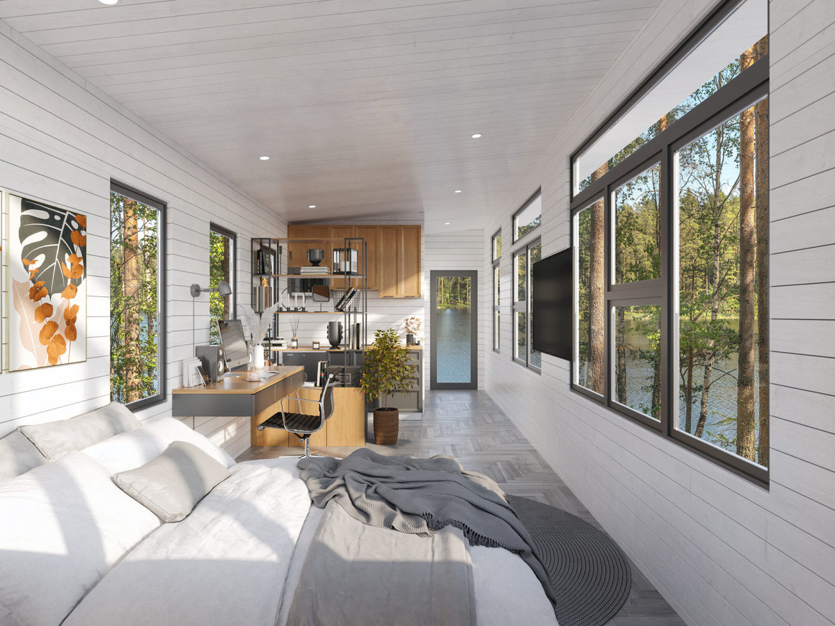 The Backyard Bungalow Studio – Amish Built Cabins | Modular Cabins ...