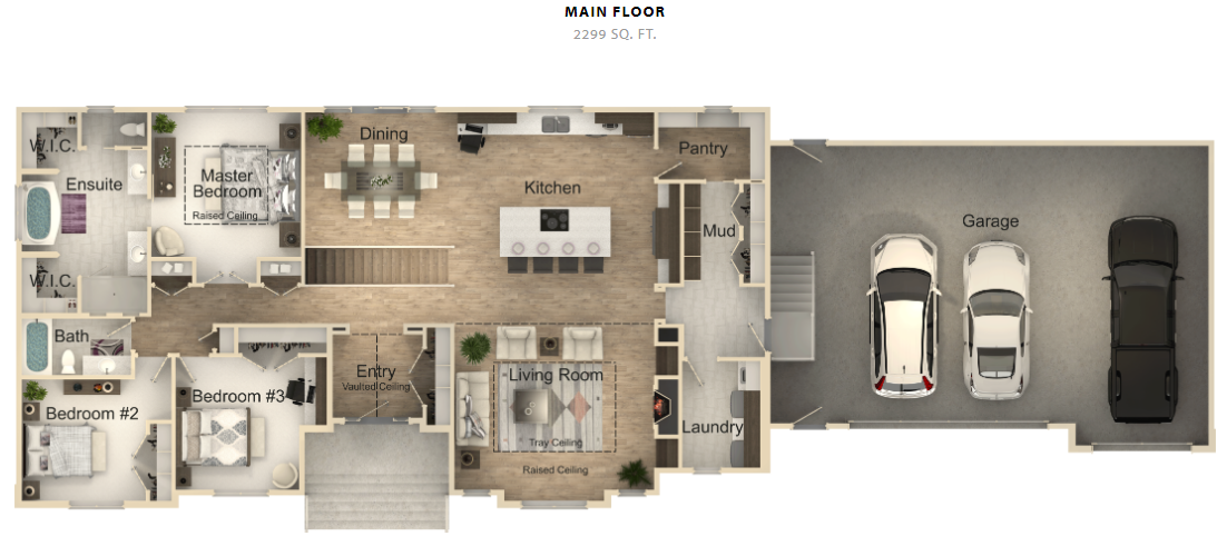 Sunshine Cove House Kit (3 bed 2 bath)