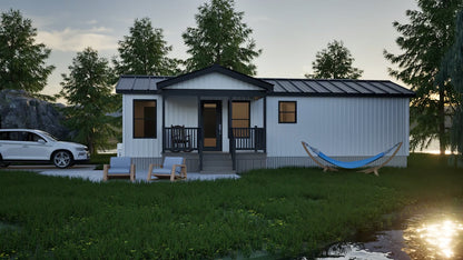 The Lake Tahoe Amish Built Modular Cabin (1 bed 1 bath)