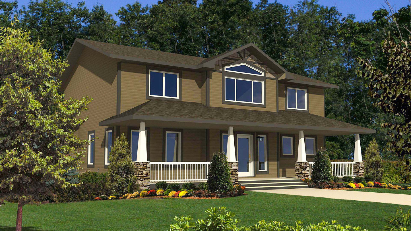 The Wisconsin House Kit (3 bed 2.5 bath) **