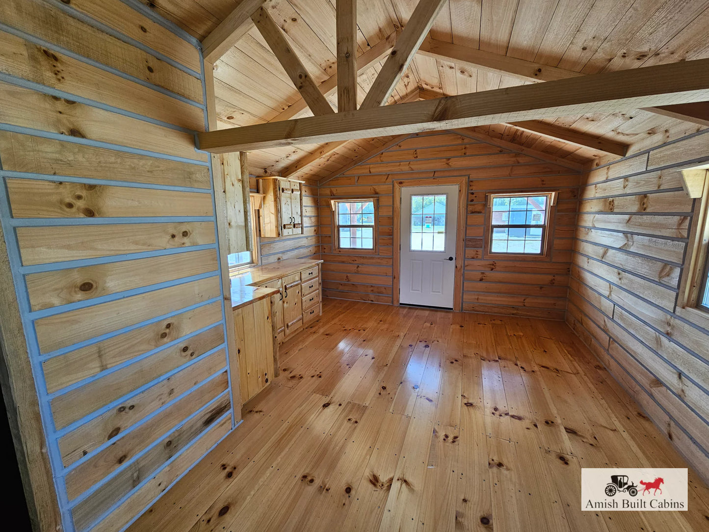 Tiny Tim Cabin (Old Order Amish Rustic Build)