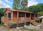 The Craftsman Cabin (2 bed 2 bath, 2 bed 1 bath or 1 bed 1 bath options)