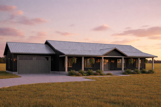 Vader Ridge Affordable House Kit (3 bed 2 bath plus 2 Car Garage)