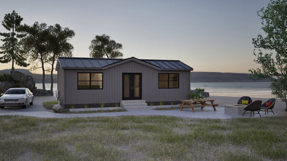 The Lake Victoria Amish Built Modular Cabin (1 bed 1 bath)