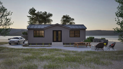 The Lake Victoria Amish Built Modular Cabin (1 bed 1 bath)