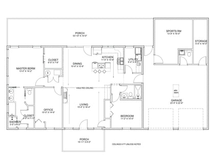 Sunset Ridge Garage Haven Affordable House Kit