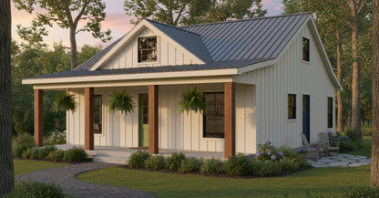 Magnolia Creek Cottage Affordable House Kit (3 bed 2 bath)