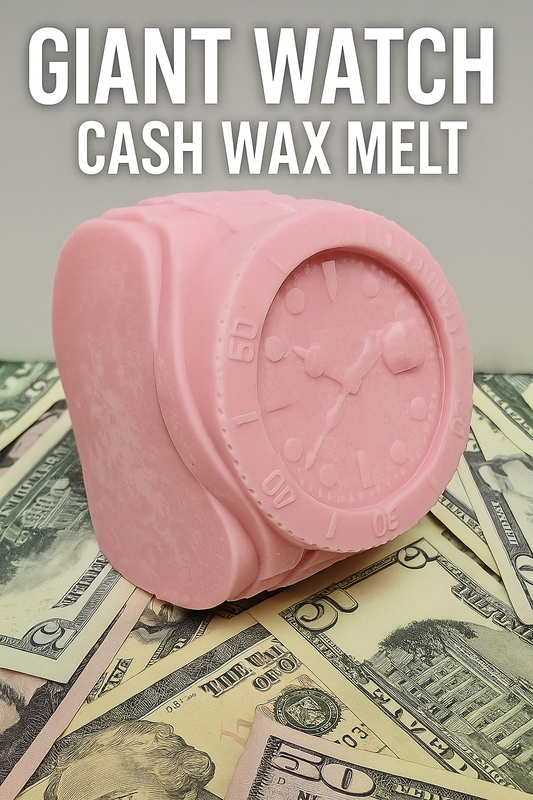 Giant Rolex Watch Inspired Cash Wax Melt