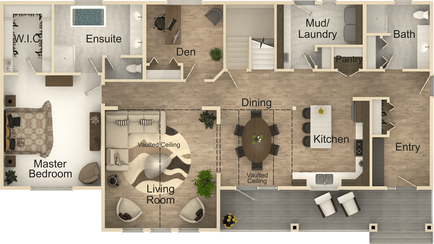 Wavecrest Haven House Kit (3 bed 3 bath)