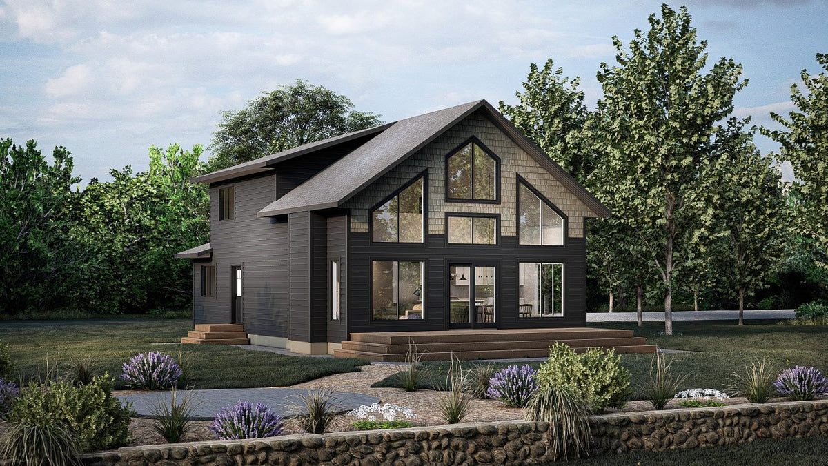 Westbrook Retreat House Kit - Home Kit – Amish Built Cabins | Modular ...