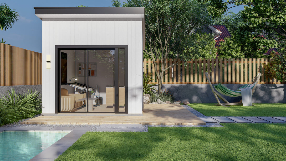 The Ocean Pearl Steel House Kit