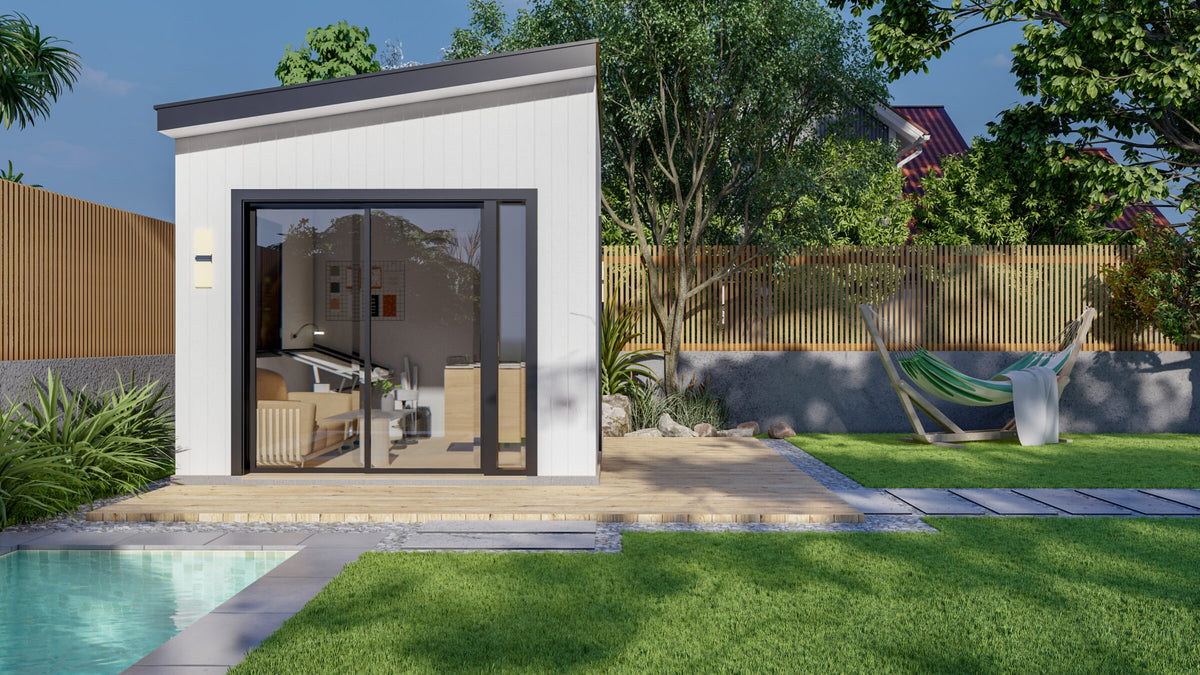 The Sunset Cove Steel House Kit