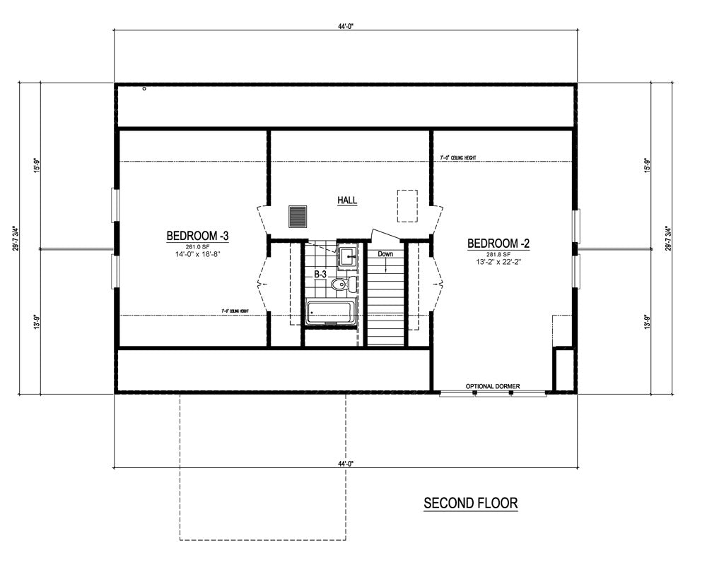 White Barn House Kit (OFFERED AS FULLY BUILT MODULAR TOO!)