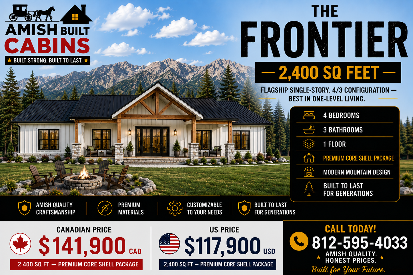 The Frontier Barndominium Kit