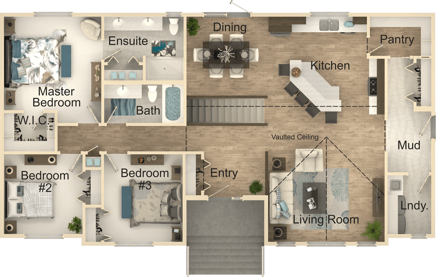 Willowbend House Kit (3 bed 2 bath)