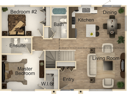 Zion Overlook House Kit - Home Kit