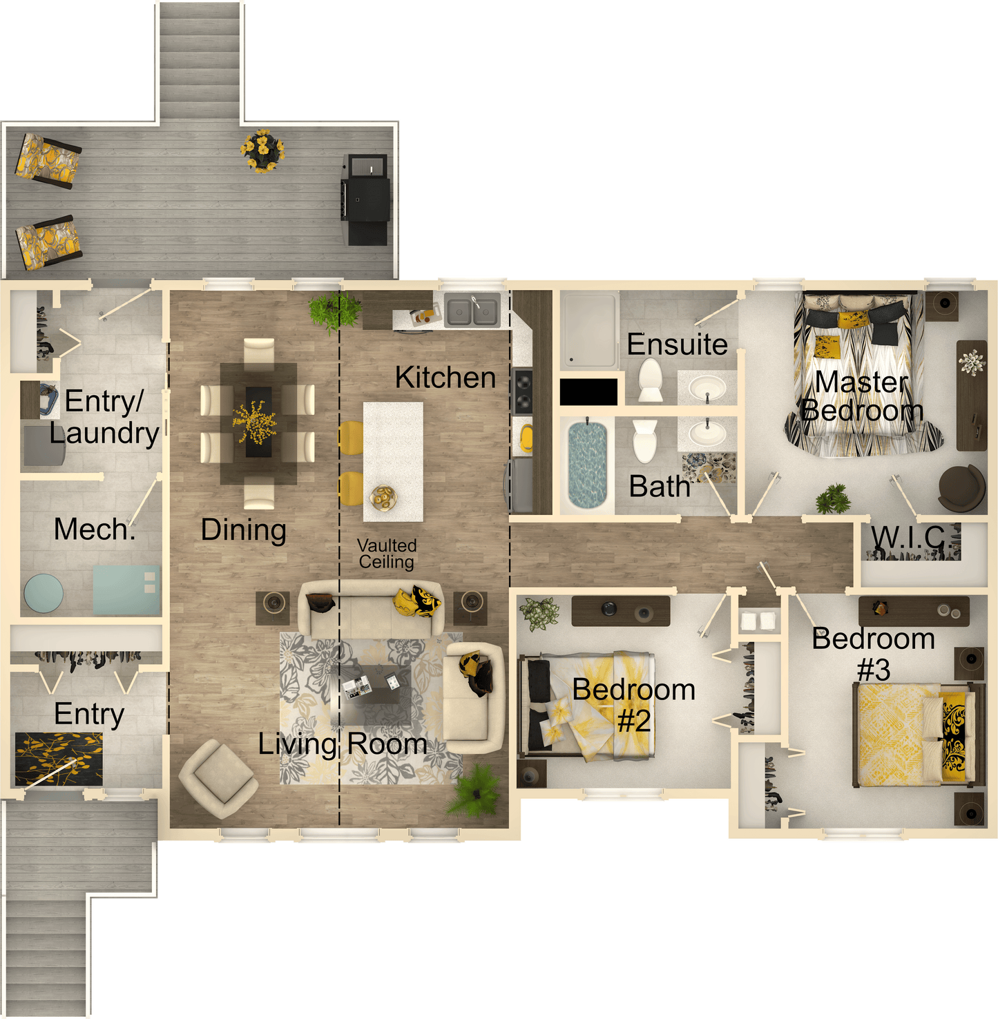 The Aspen Grove House Kit (3 bed 2 bath)